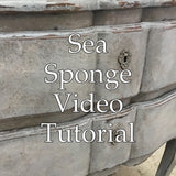Sea Sponge Finish Video Tutorial